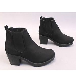 Nastygal Black heeled Booties